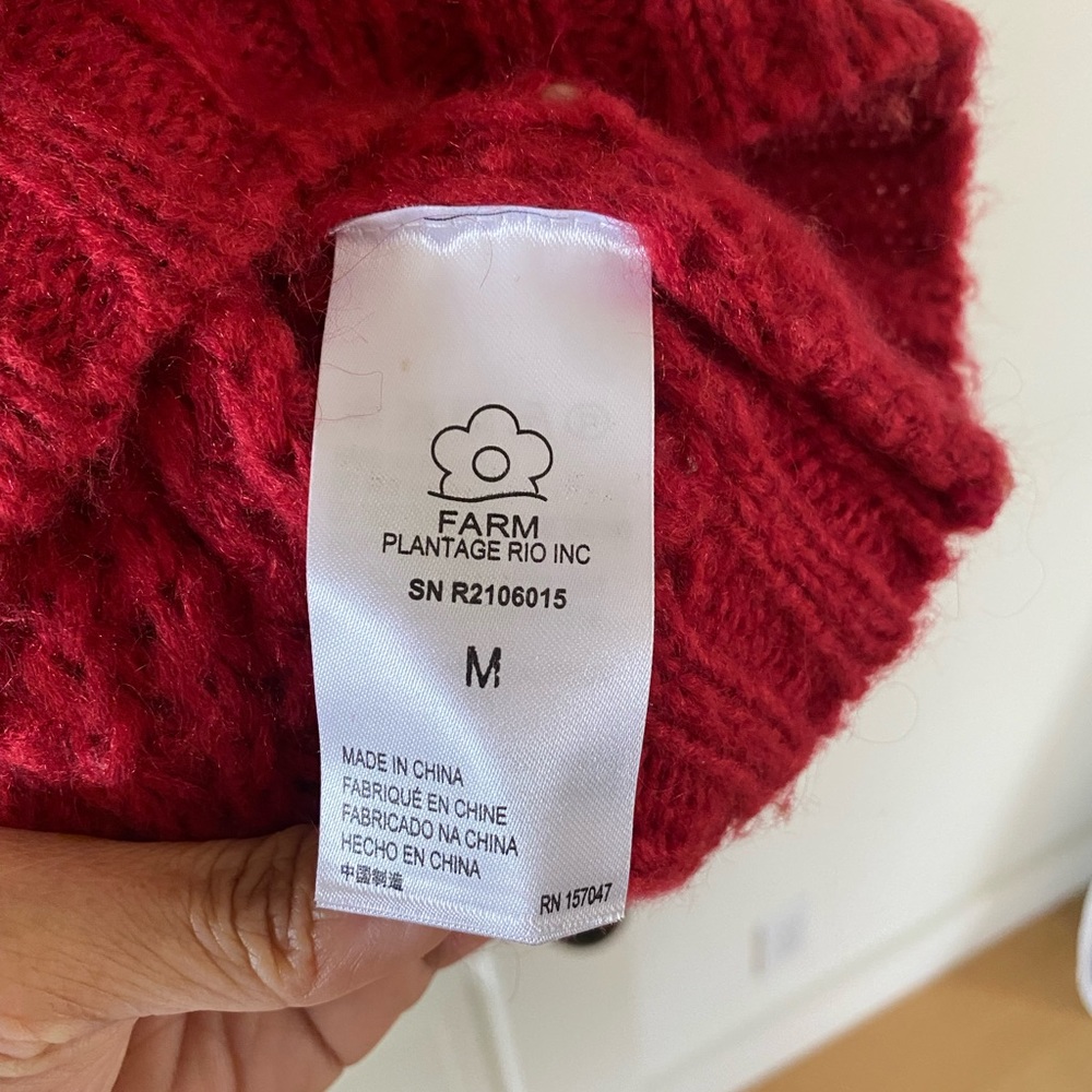 Farm Rio rainbow sweater 🌈 - Picture 7 of 7